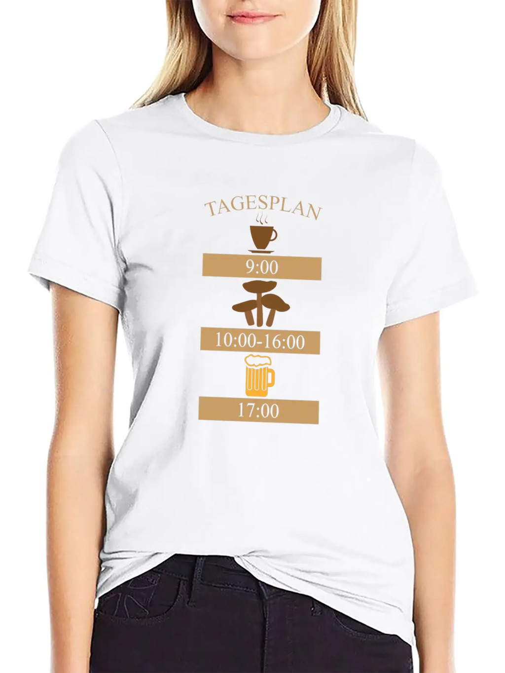 Daily Plan Mushrooms Mushroom Picker Nature Saying Classic Cotton Tee – Unisex Comfort For Any Season