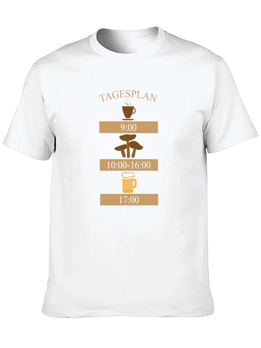 Daily Plan Mushrooms Mushroom Picker Nature Saying Classic Cotton Tee – Unisex Comfort For Any Season