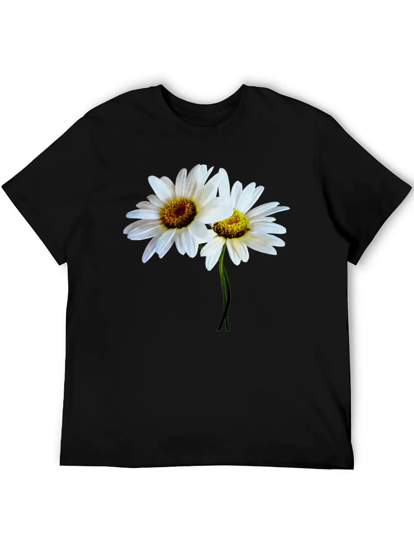 Daisies In Love Classic Cotton Tee – Unisex Comfort For Any Season