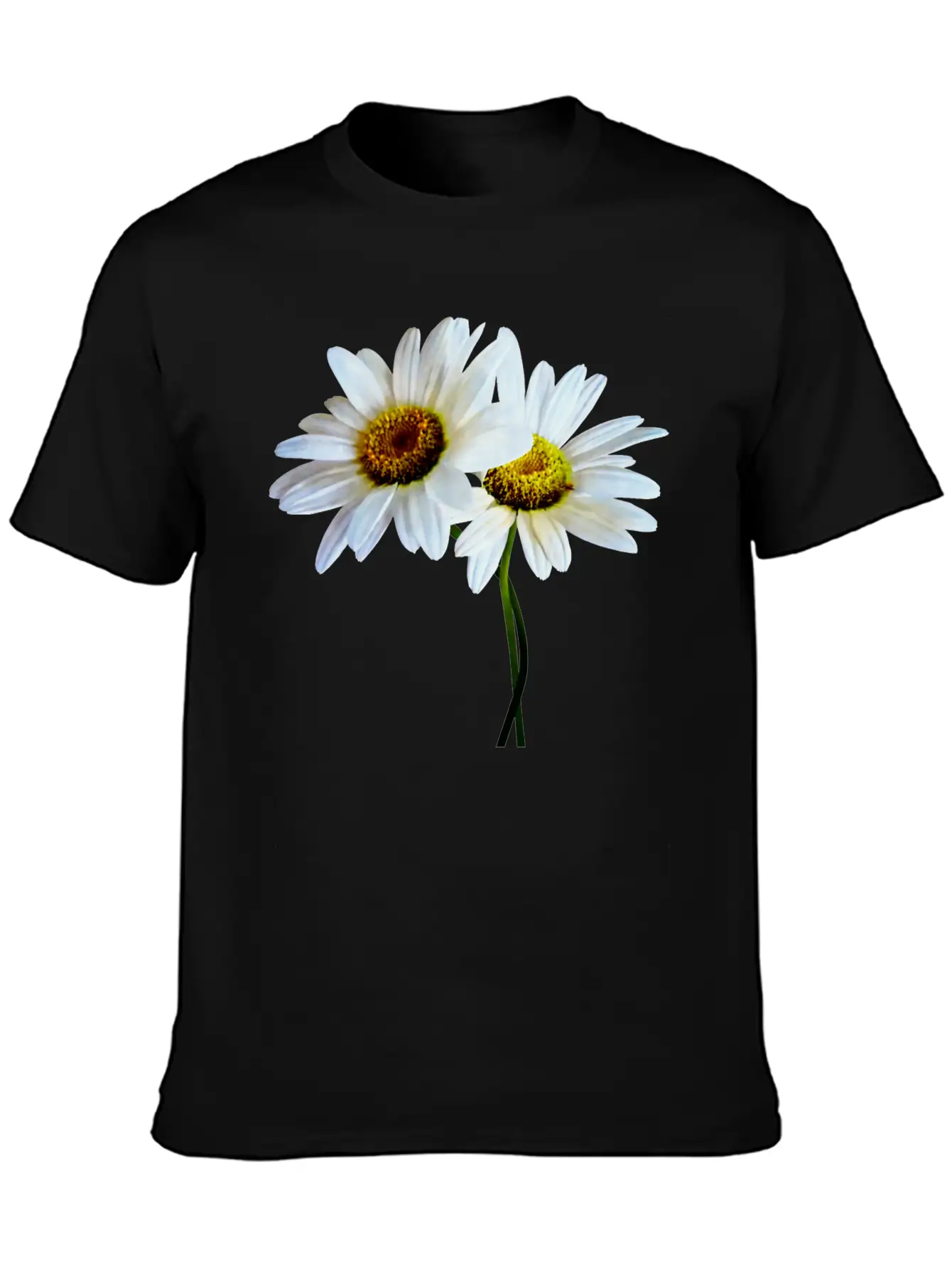 Daisies In Love Classic Cotton Tee – Unisex Comfort For Any Season