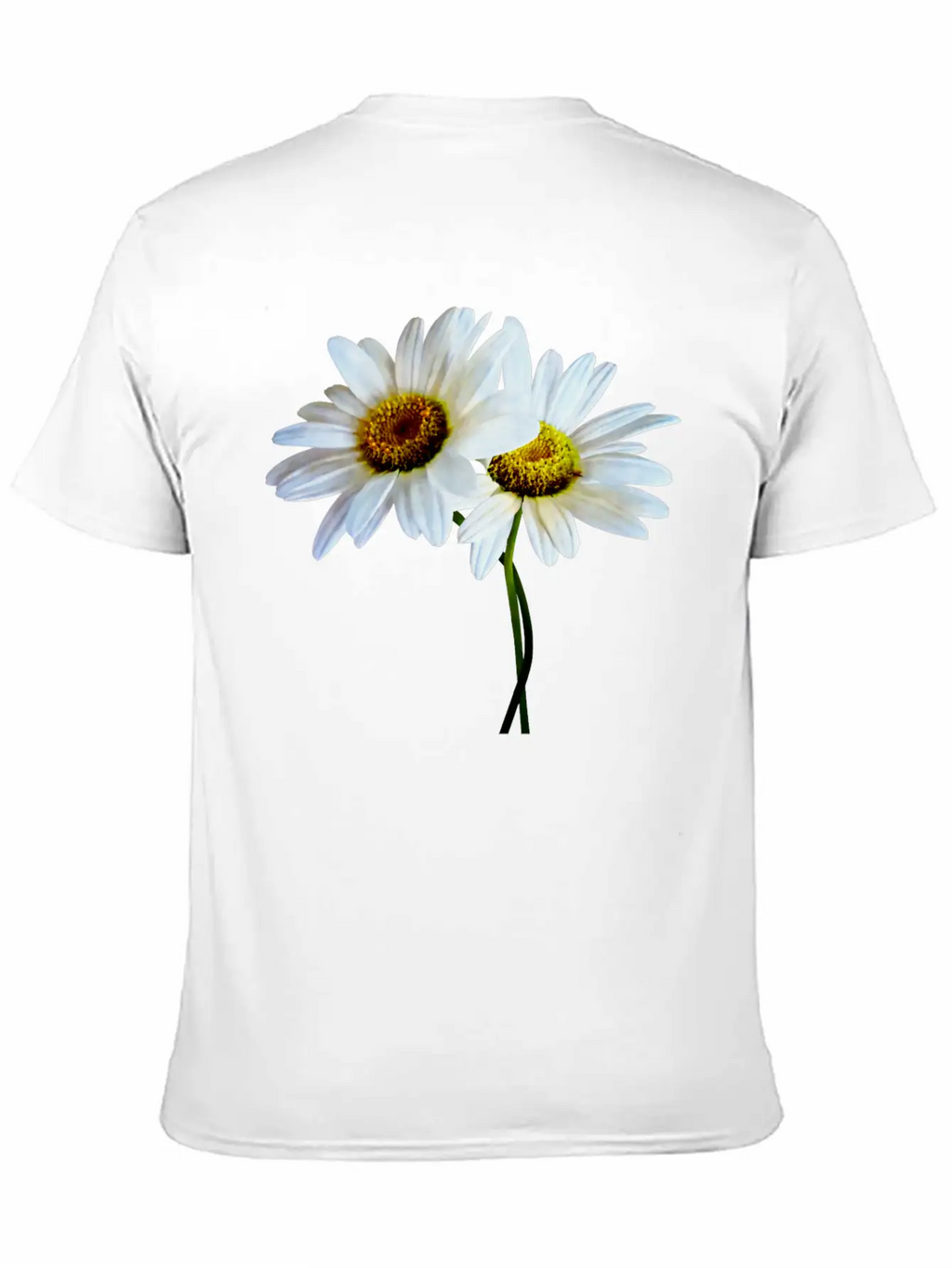 Daisies In Love Classic Cotton Tee – Unisex Comfort For Any Season