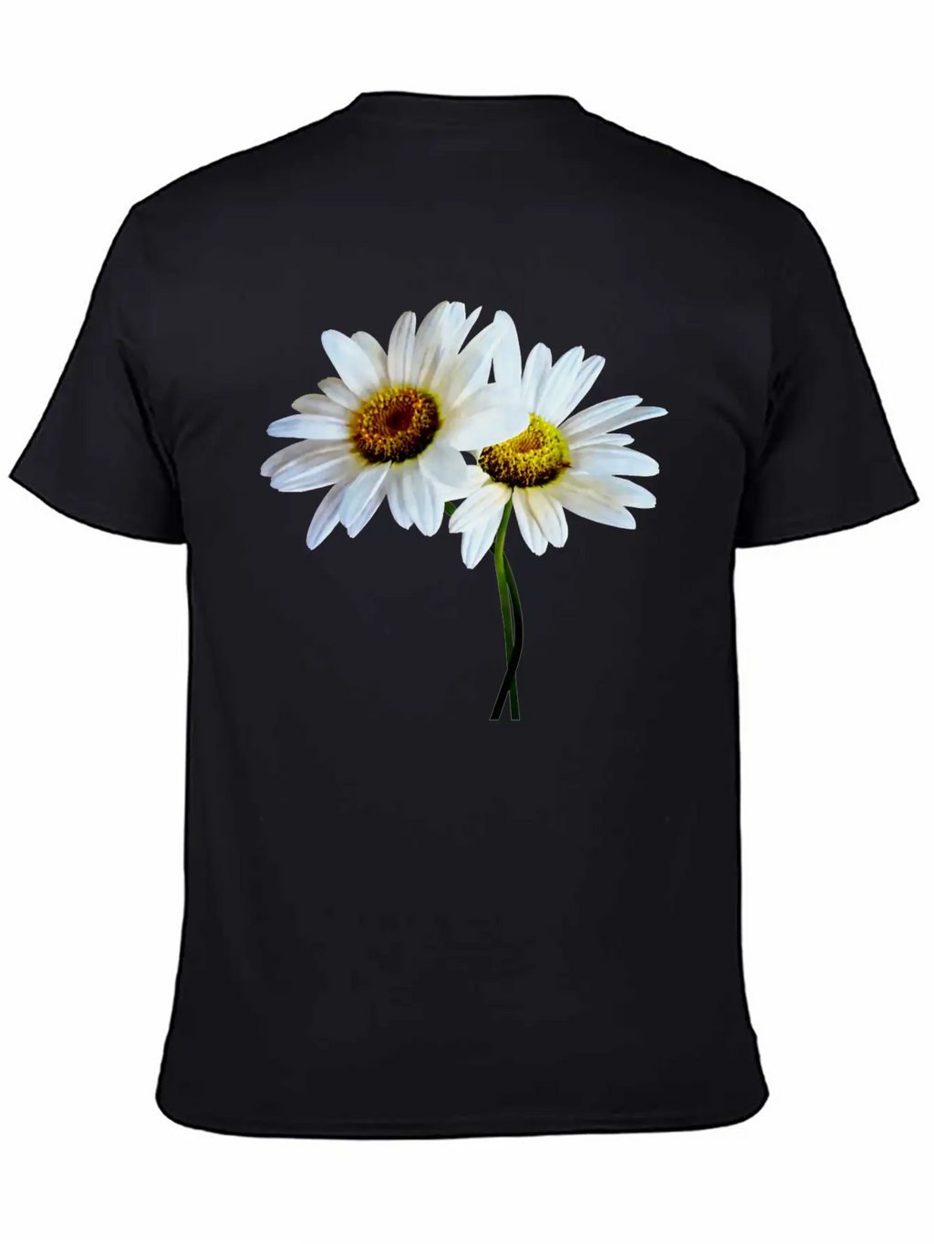 Daisies In Love Classic Cotton Tee – Unisex Comfort For Any Season