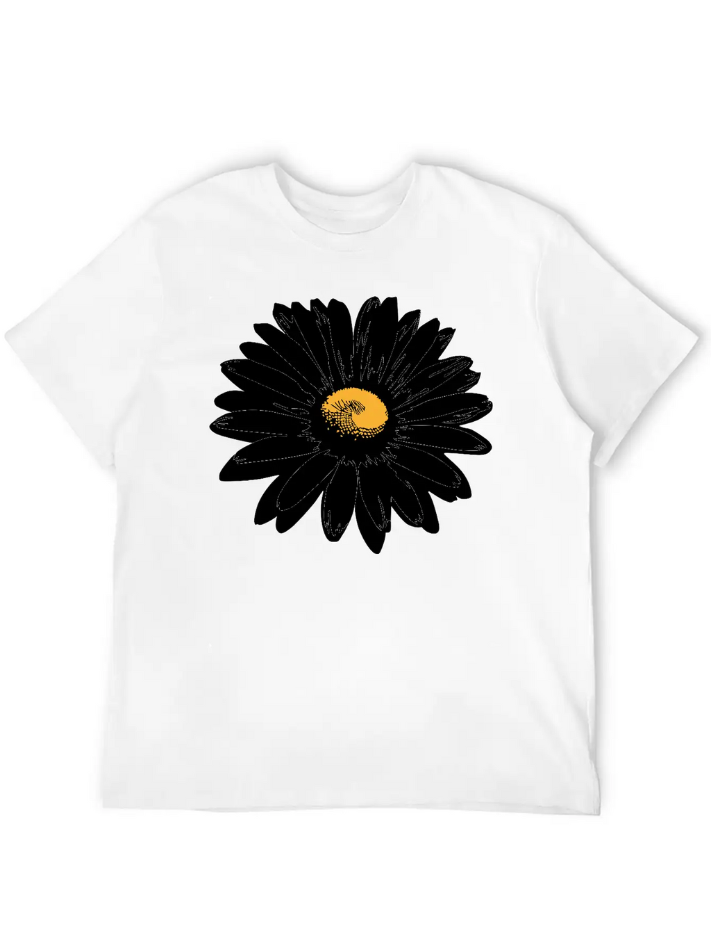 Daisy 3 Colors Stylish Classic Cotton Tee – Unisex Comfort For Any Season