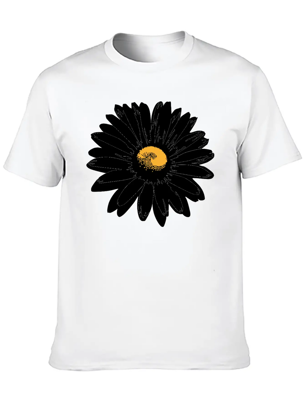 Daisy 3 Colors Stylish Classic Cotton Tee – Unisex Comfort For Any Season
