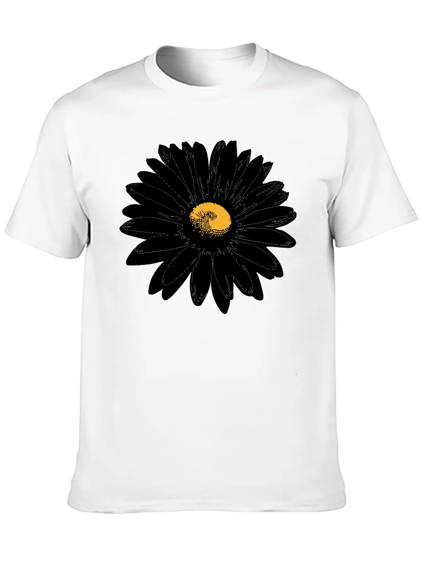 Daisy 3 Colors Stylish Classic Cotton Tee – Unisex Comfort For Any Season