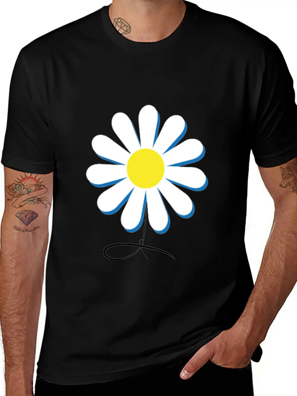 Daisy Faith Essential Cotton Tee For Daily Outfits – Unisex Style