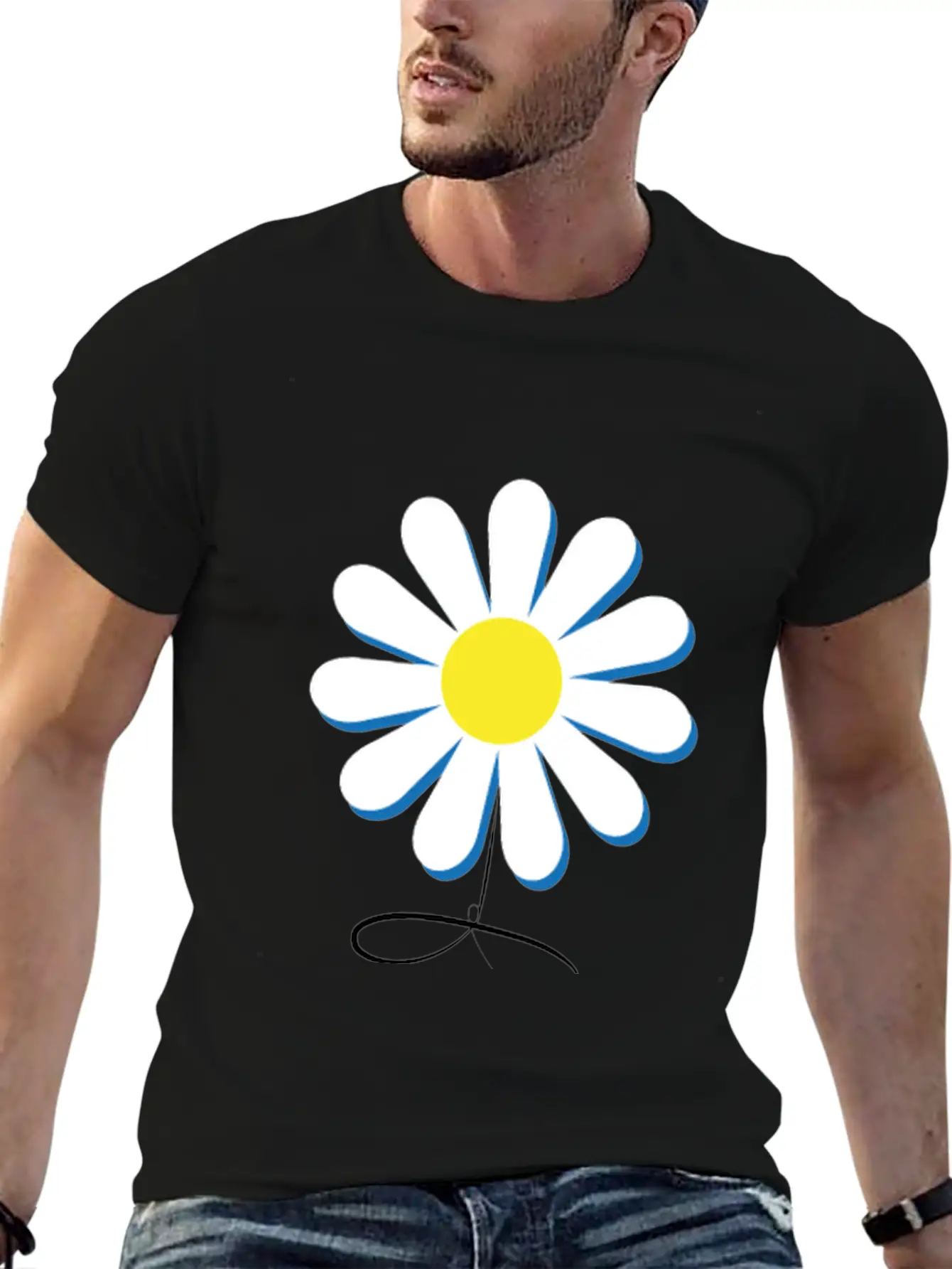 Daisy Faith Essential Cotton Tee For Daily Outfits – Unisex Style