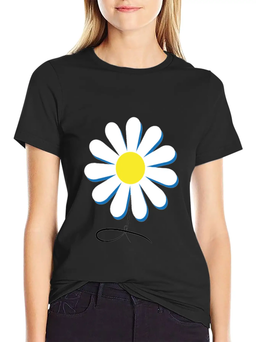 Daisy Faith Essential Cotton Tee For Daily Outfits – Unisex Style