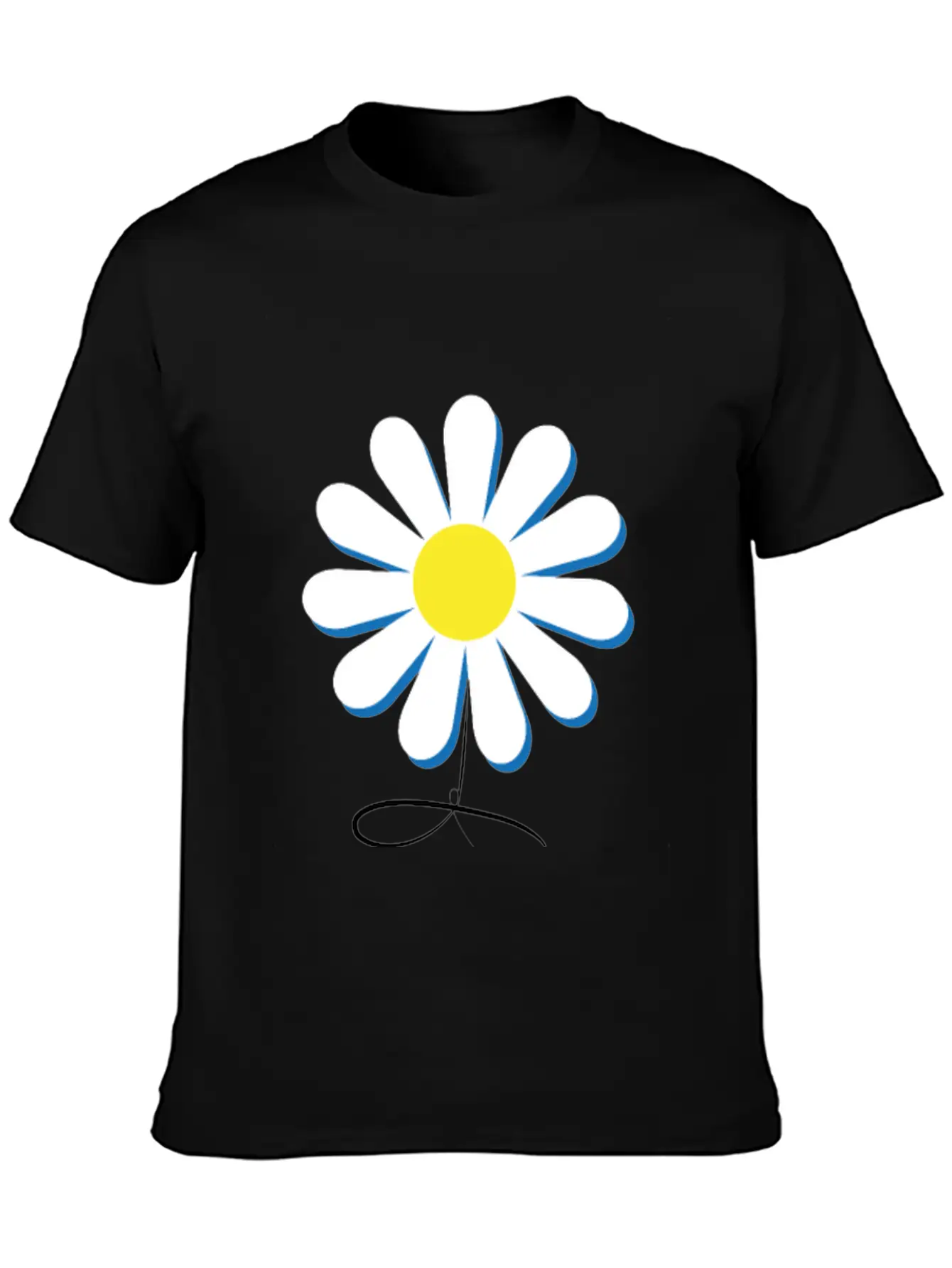 Daisy Faith Essential Cotton Tee For Daily Outfits – Unisex Style