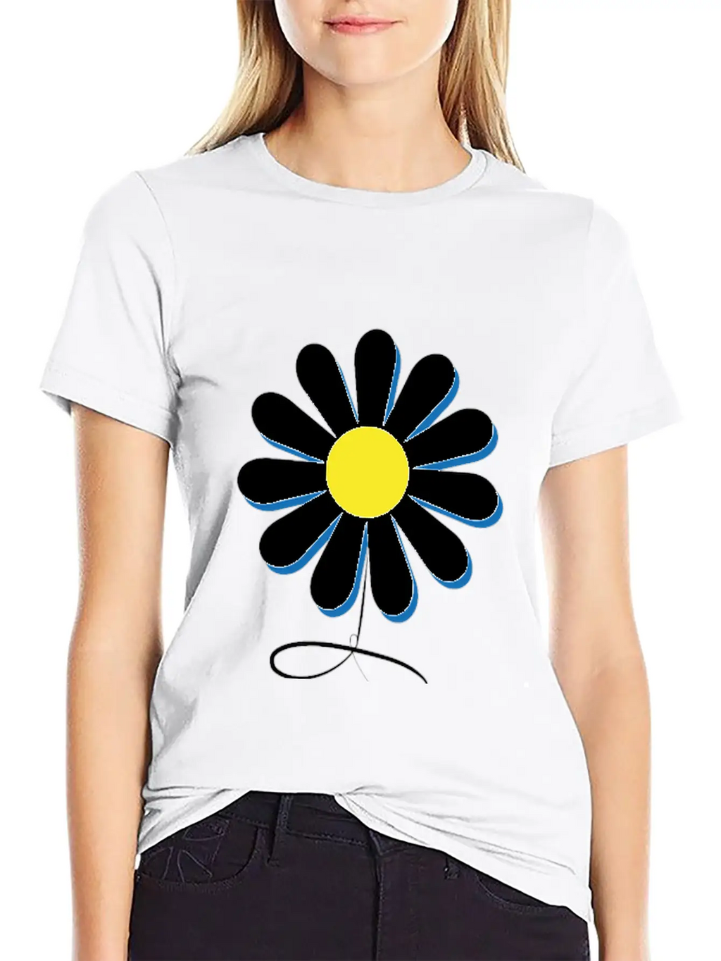 Daisy Faith Essential Cotton Tee For Daily Outfits – Unisex Style