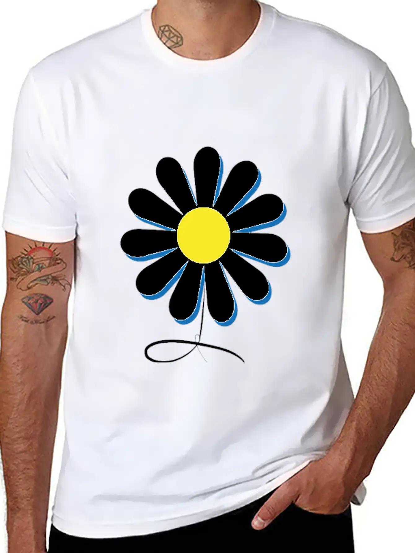 Daisy Faith Essential Cotton Tee For Daily Outfits – Unisex Style