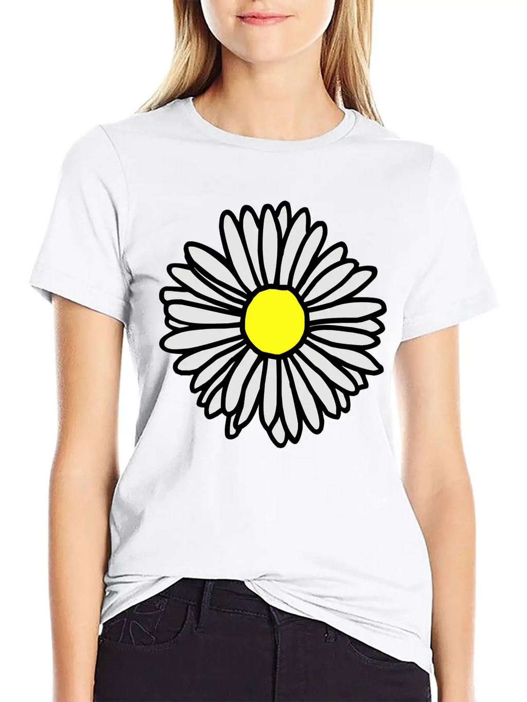 Daisy Flower Bloom Classic Cotton Tee – Unisex Comfort For Any Season
