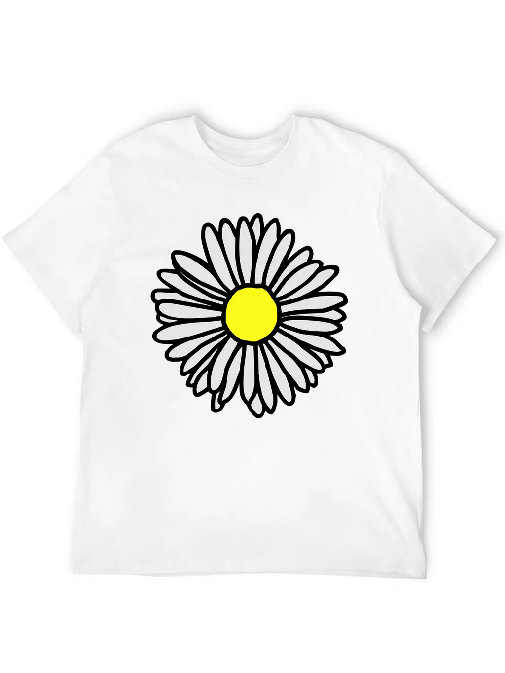 Daisy Flower Bloom Classic Cotton Tee – Unisex Comfort For Any Season