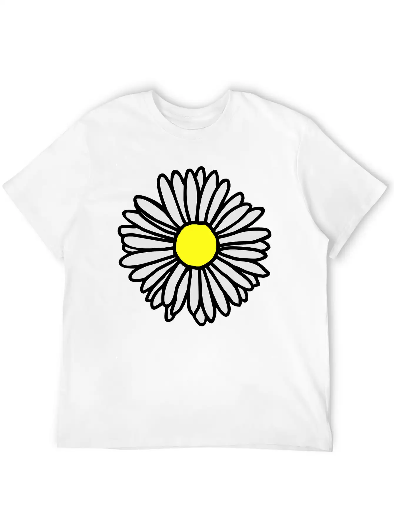 Daisy Flower Bloom Classic Cotton Tee – Unisex Comfort For Any Season
