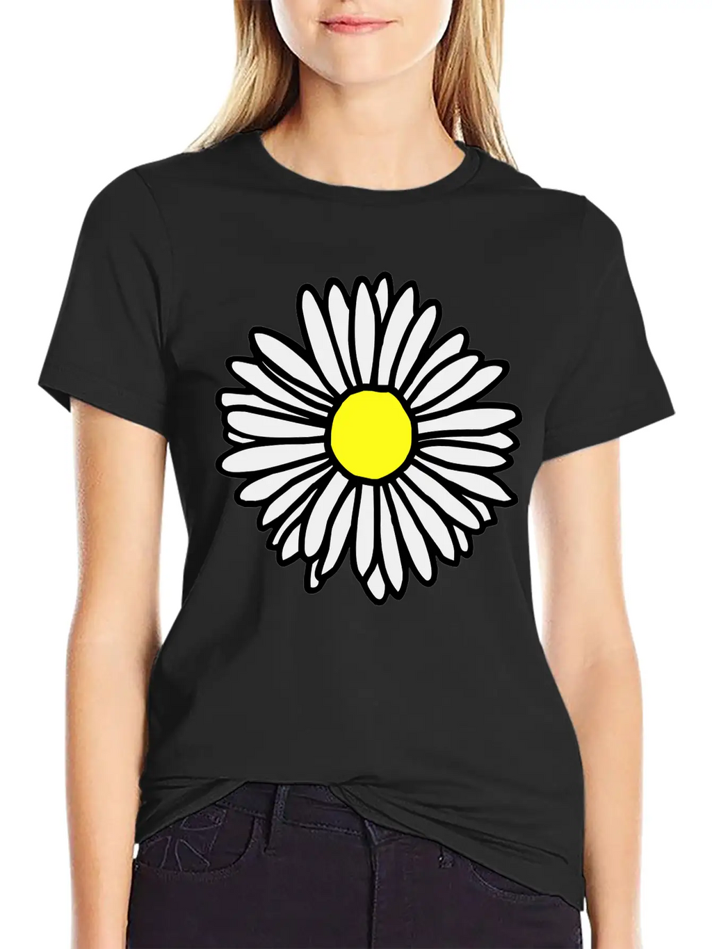 Daisy Flower Bloom Classic Cotton Tee – Unisex Comfort For Any Season
