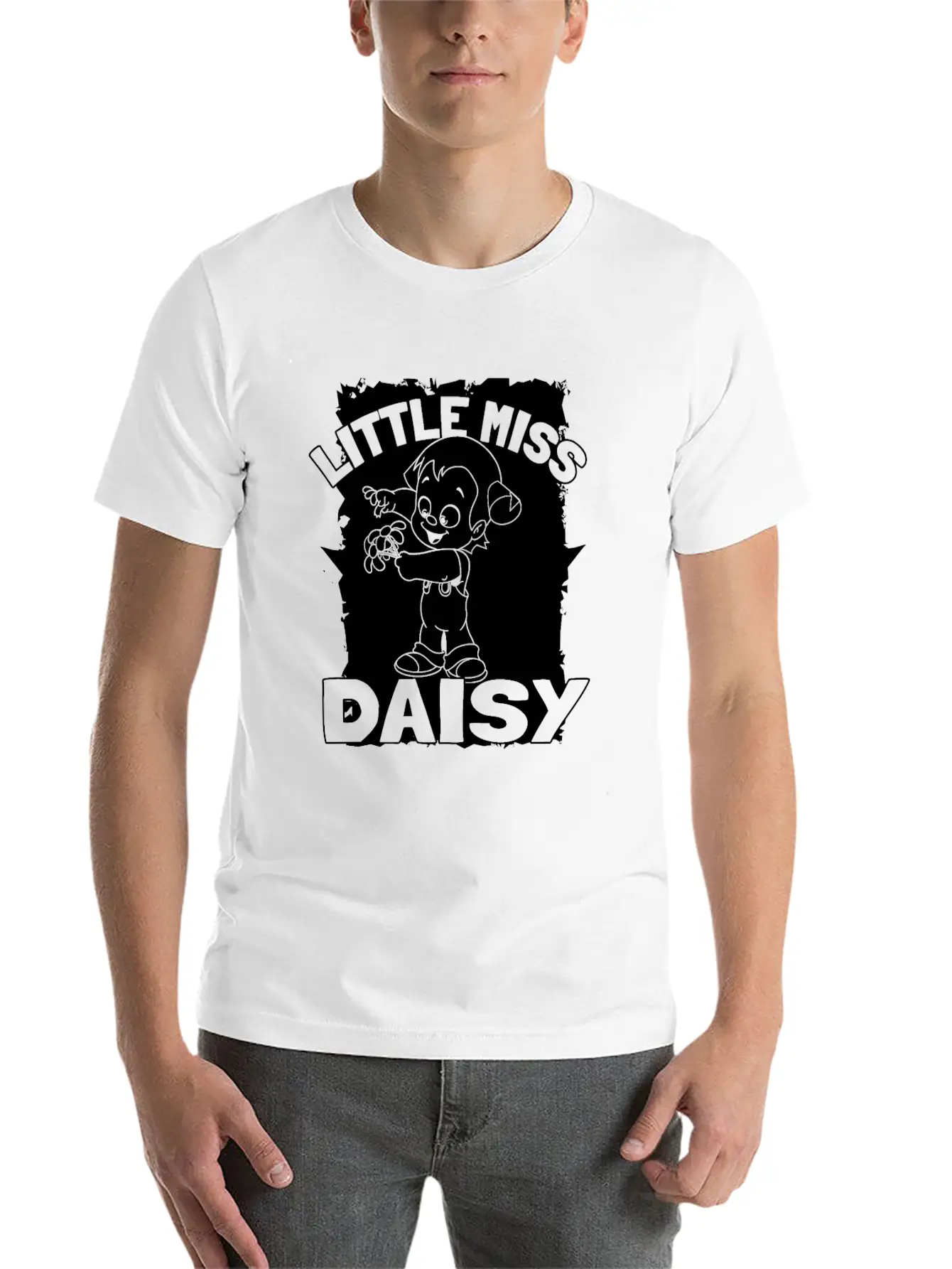 Daisy Garden Gardening Gardener Unisex Casual T-Shirt – Clean Design For Daily Comfort