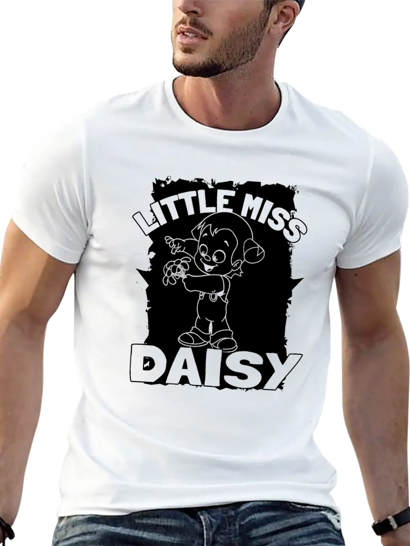 Daisy Garden Gardening Gardener Unisex Casual T-Shirt – Clean Design For Daily Comfort