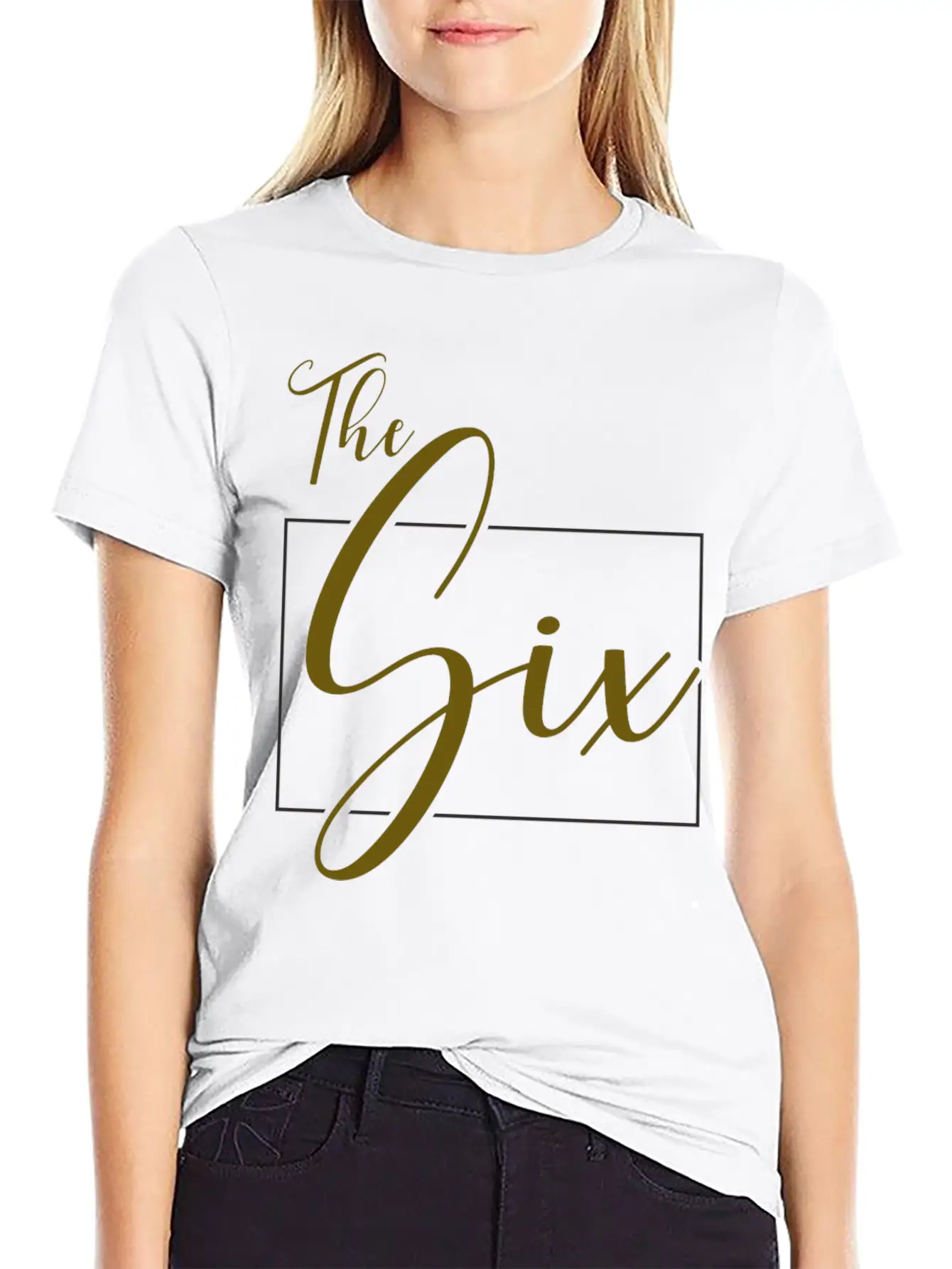 Daisy Jones The Six The Six Vintage Basic Graphic T-Shirt – Daily Comfort In Soft Cotton