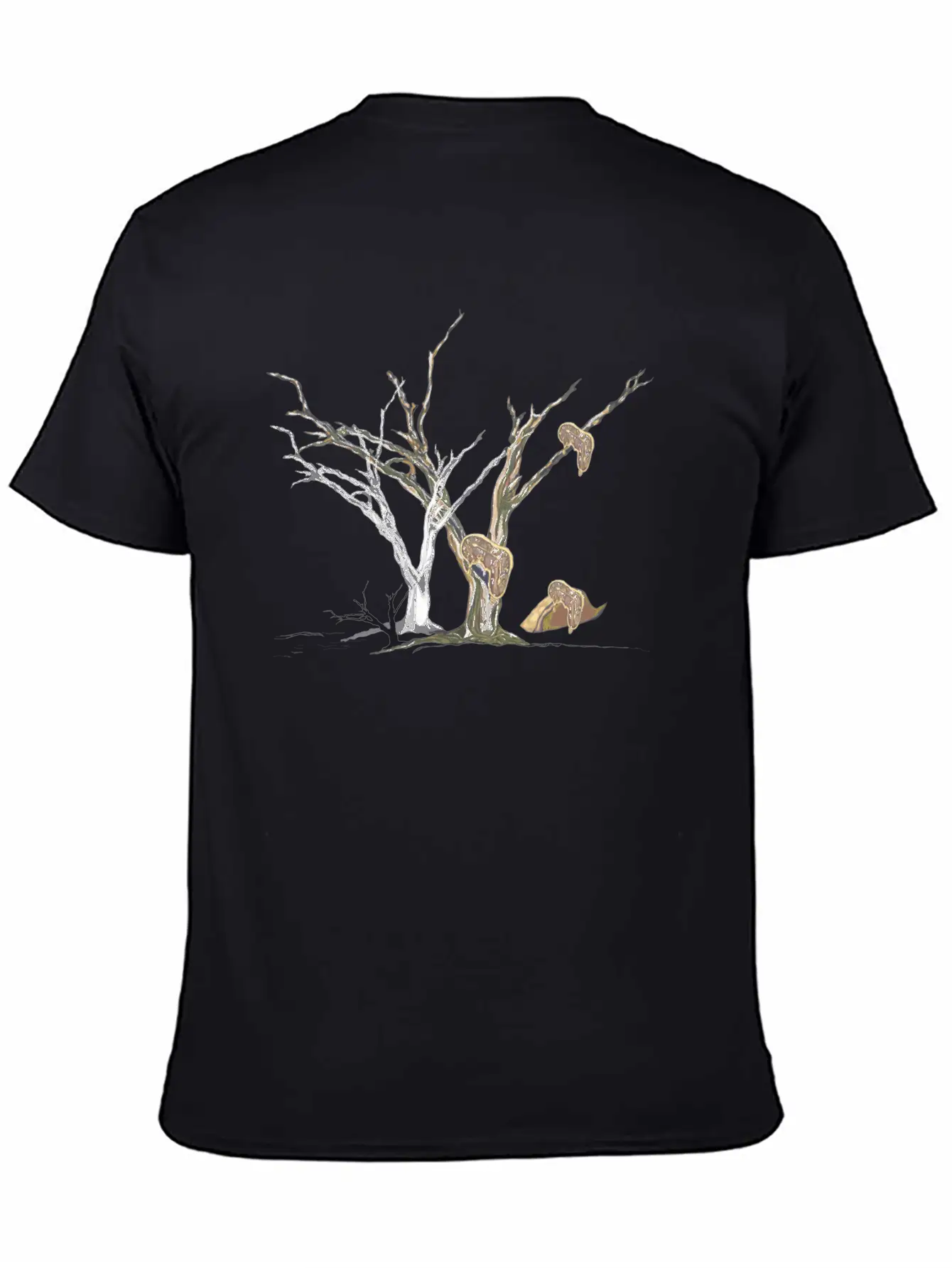 Dali Clock Timeless Short Sleeve Tee – Comfy And Minimalist Design