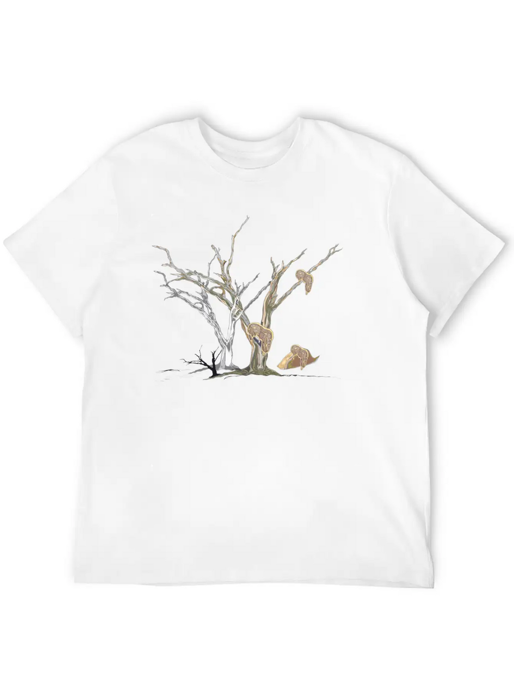 Dali Clock Timeless Short Sleeve Tee – Comfy And Minimalist Design
