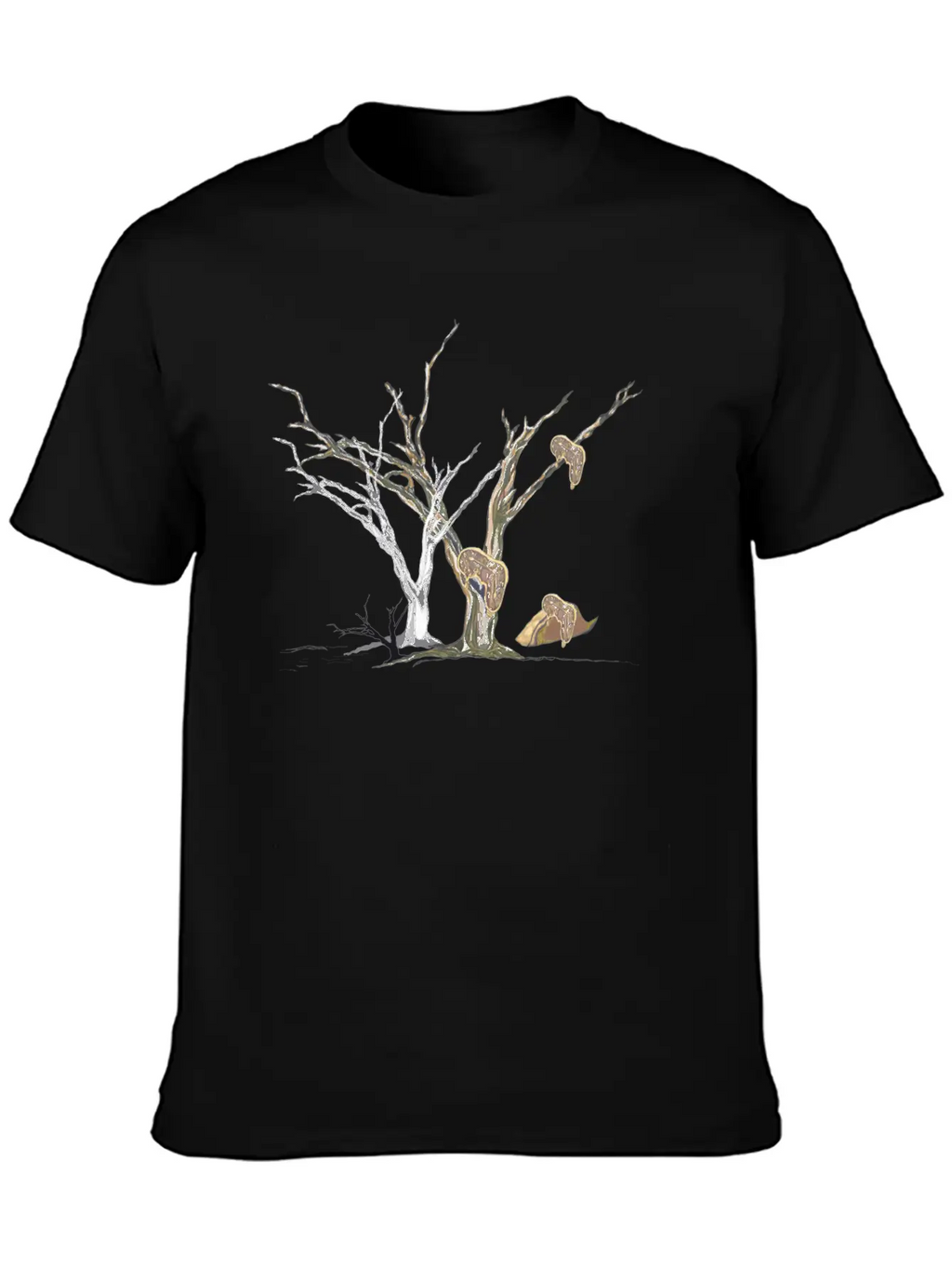 Dali Clock Timeless Short Sleeve Tee – Comfy And Minimalist Design