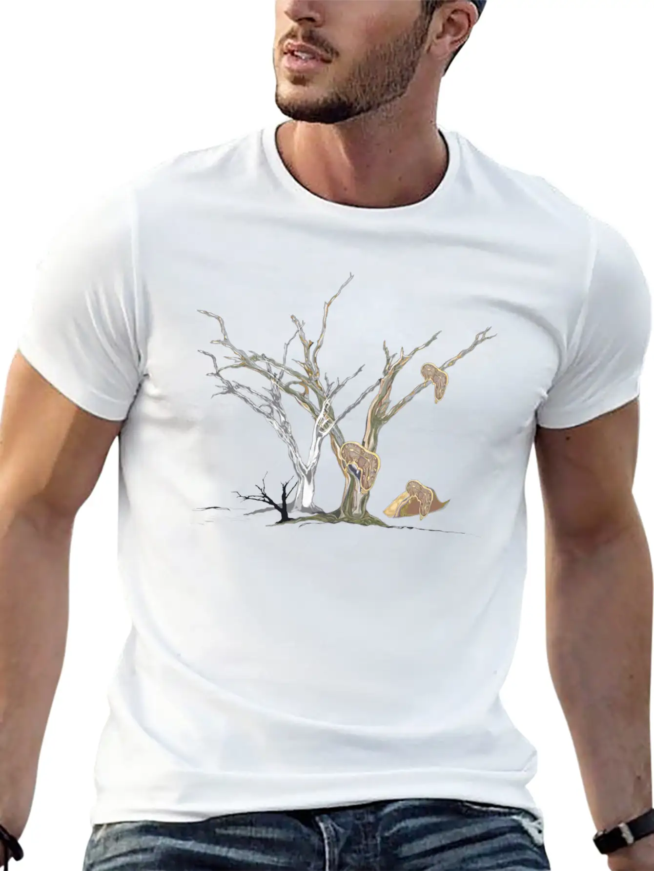 Dali Clock Timeless Short Sleeve Tee – Comfy And Minimalist Design