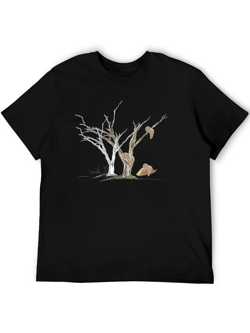 Dali Clock Timeless Short Sleeve Tee – Comfy And Minimalist Design