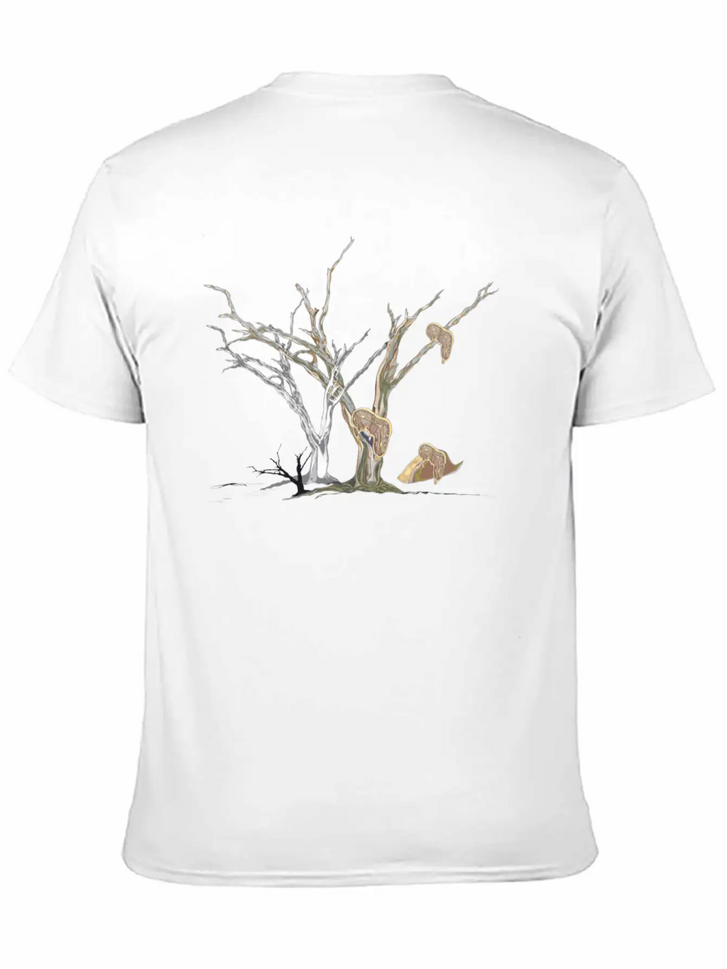 Dali Clock Timeless Short Sleeve Tee – Comfy And Minimalist Design