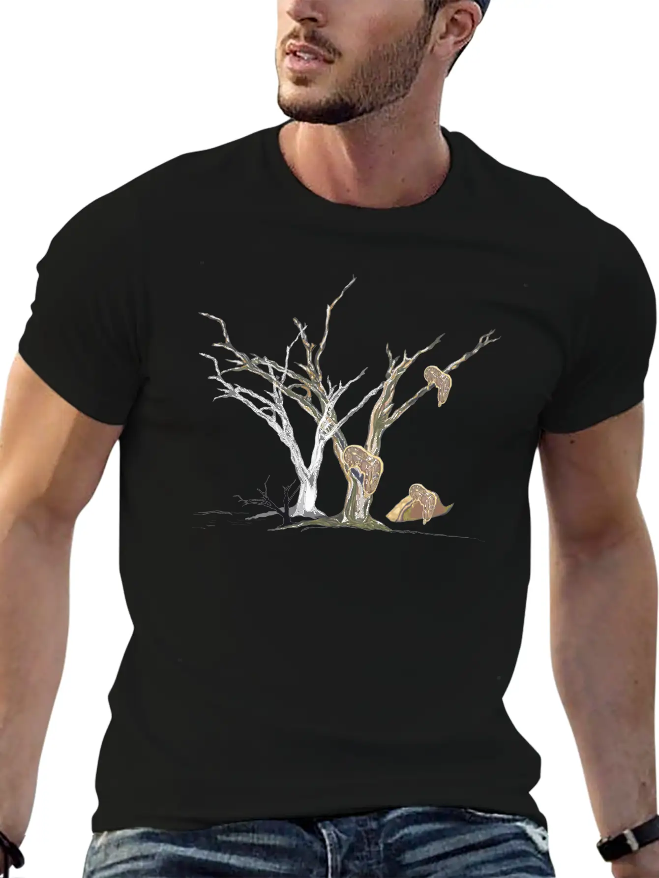Dali Clock Timeless Short Sleeve Tee – Comfy And Minimalist Design