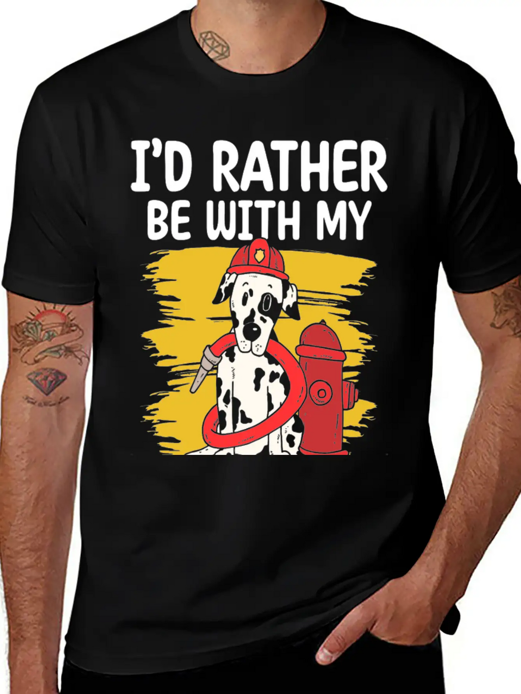 Dalmatian Dog Lover Dog Trainer Dog Breed Stylish Everyday T-Shirt – Unisex Basic Cotton Tee