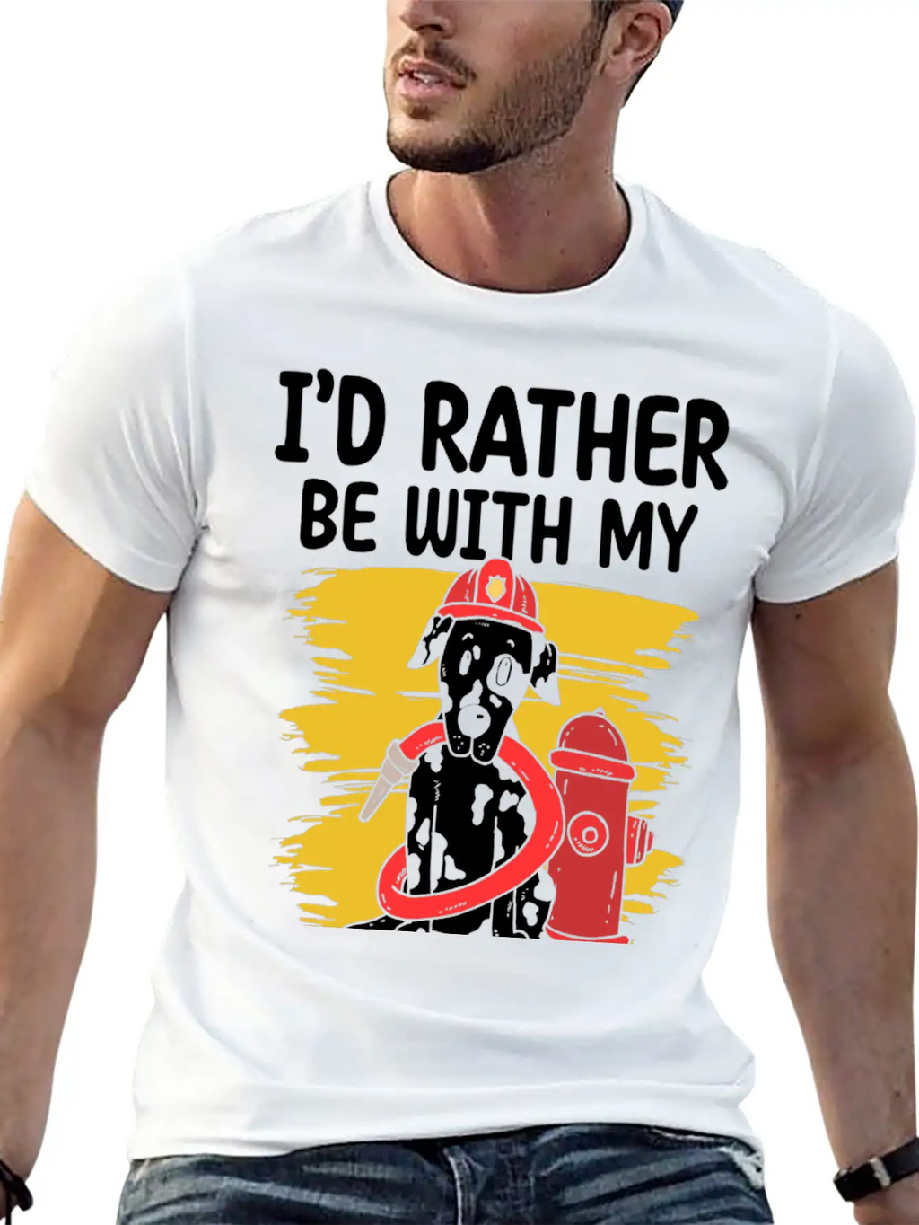 Dalmatian Dog Lover Dog Trainer Dog Breed Stylish Everyday T-Shirt – Unisex Basic Cotton Tee