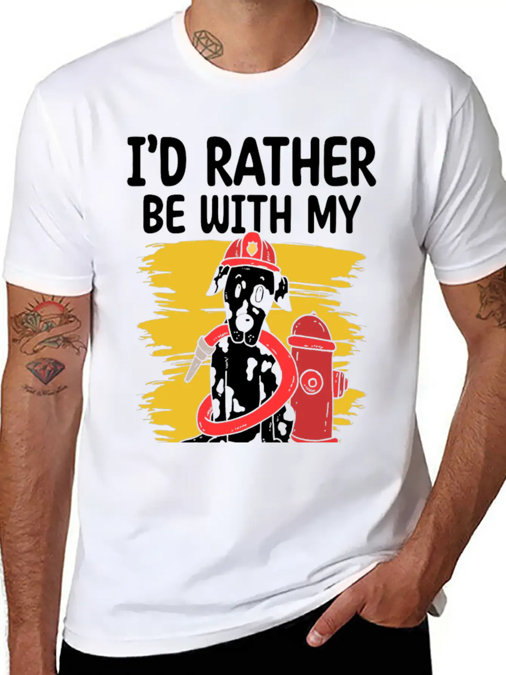 Dalmatian Dog Lover Dog Trainer Dog Breed Stylish Everyday T-Shirt – Unisex Basic Cotton Tee