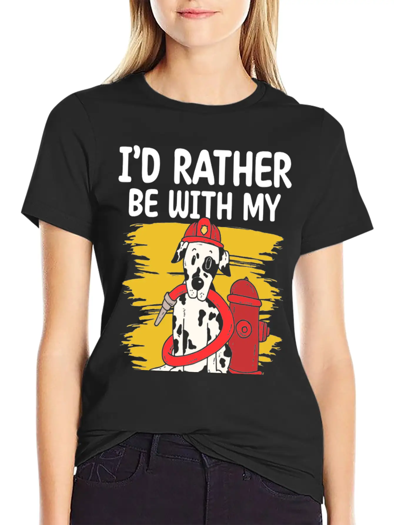 Dalmatian Dog Lover Dog Trainer Dog Breed Stylish Everyday T-Shirt – Unisex Basic Cotton Tee