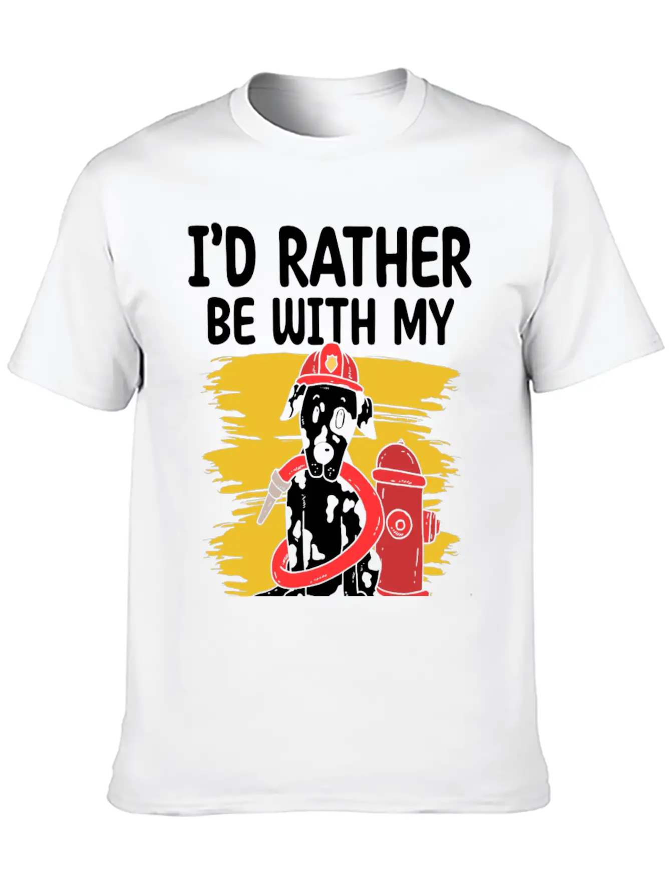 Dalmatian Dog Lover Dog Trainer Dog Breed Stylish Everyday T-Shirt – Unisex Basic Cotton Tee
