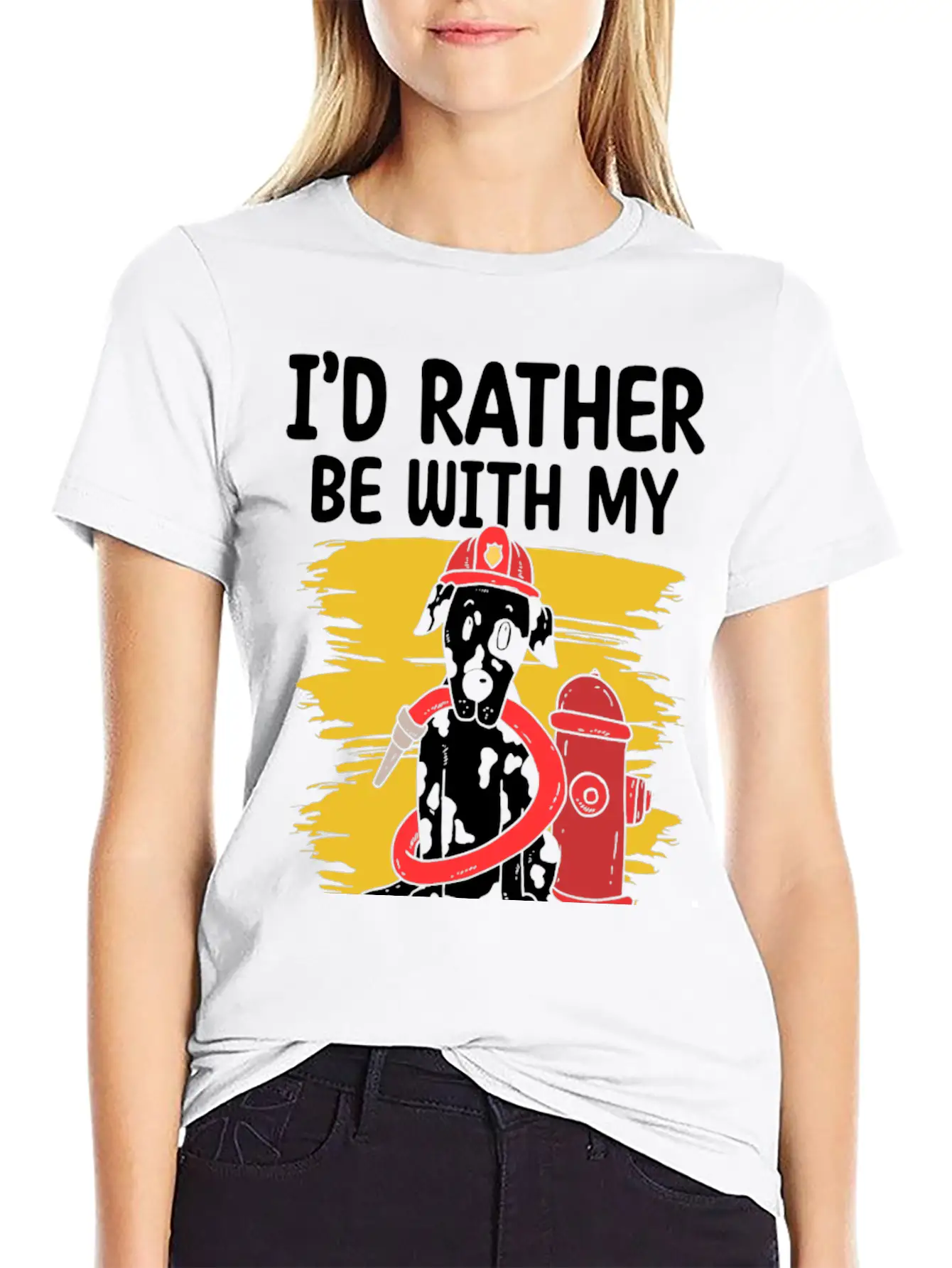 Dalmatian Dog Lover Dog Trainer Dog Breed Stylish Everyday T-Shirt – Unisex Basic Cotton Tee