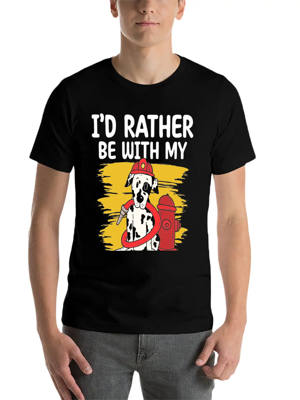 Dalmatian Dog Lover Dog Trainer Dog Breed Stylish Everyday T-Shirt – Unisex Basic Cotton Tee