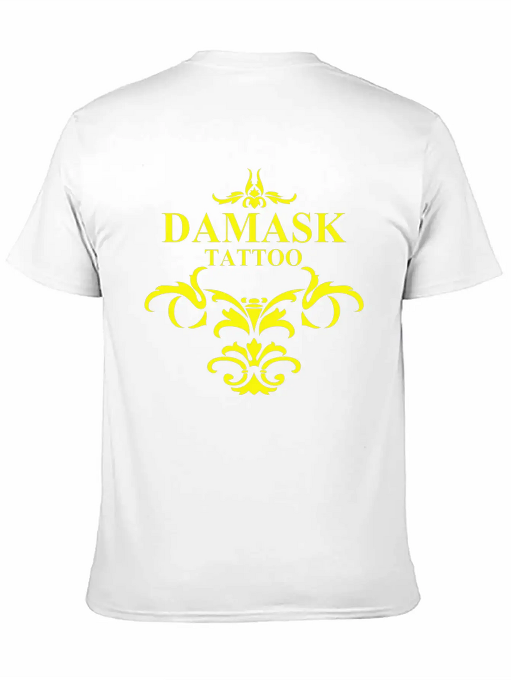 Damask Tattoo Breathable Soft Cotton T-Shirt – Timeless Casual Look