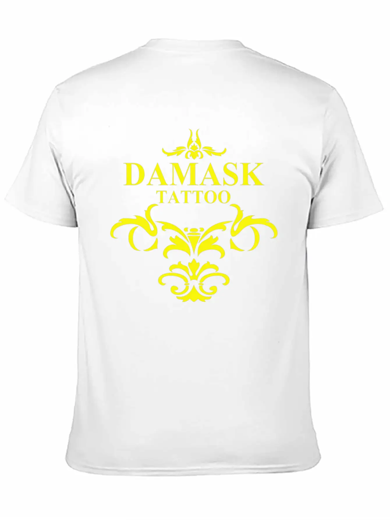 Damask Tattoo Breathable Soft Cotton T-Shirt – Timeless Casual Look