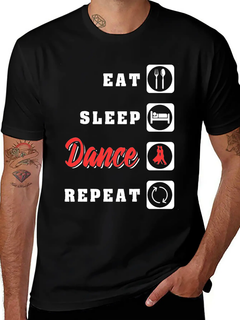 Dance Classic Cotton Tee – Unisex Comfort For Any Season