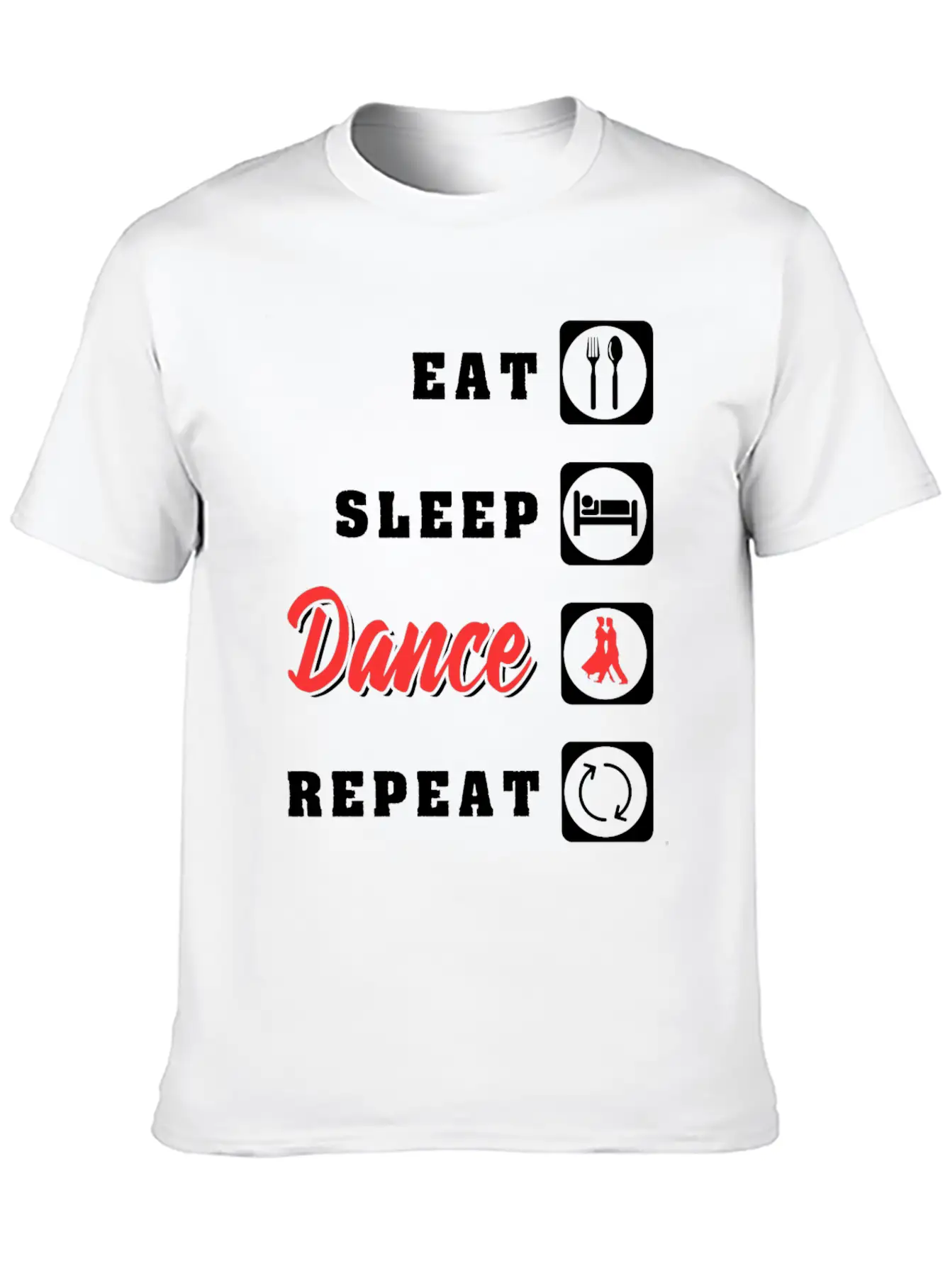 Dance Classic Cotton Tee – Unisex Comfort For Any Season