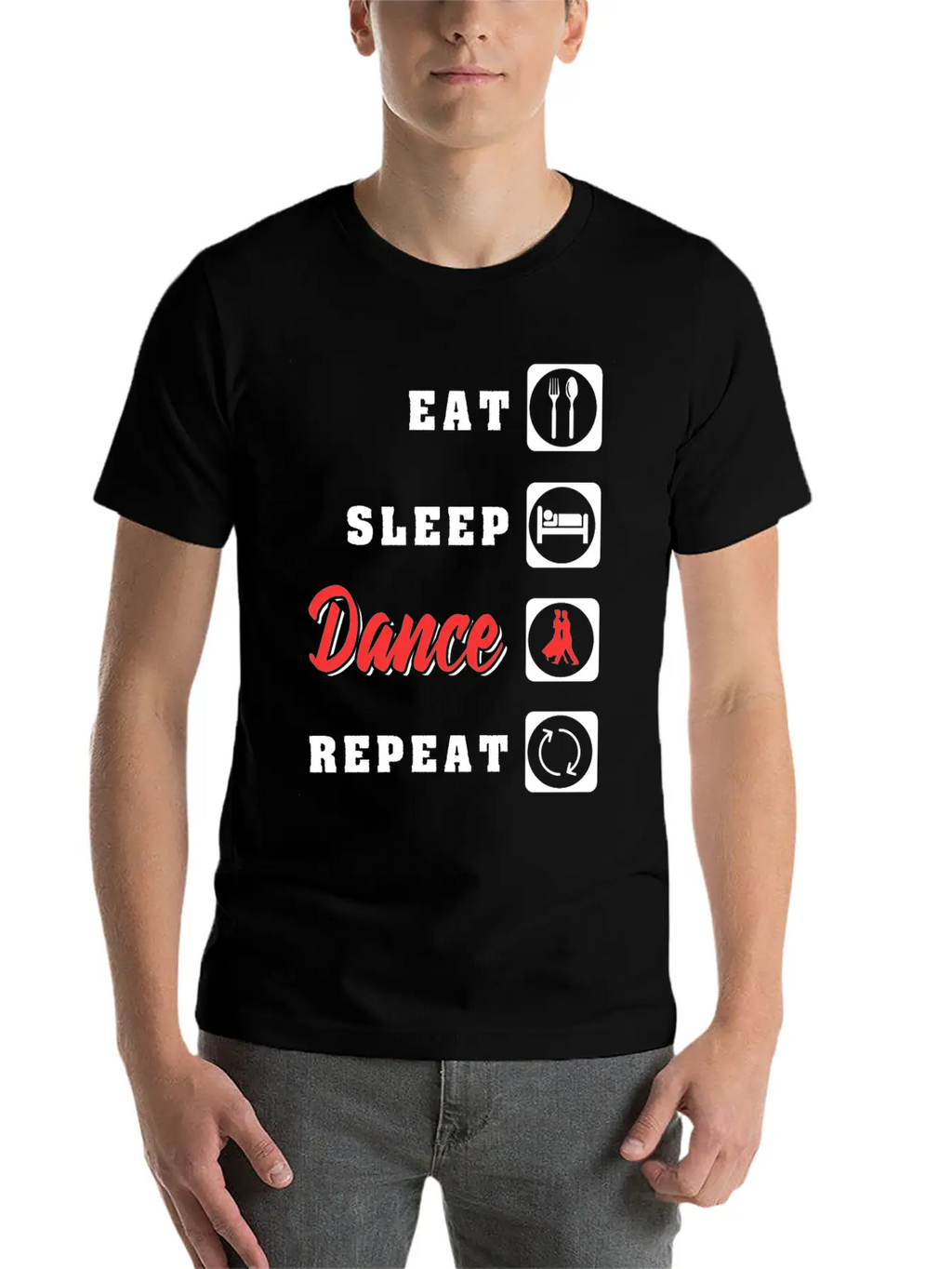 Dance Classic Cotton Tee – Unisex Comfort For Any Season