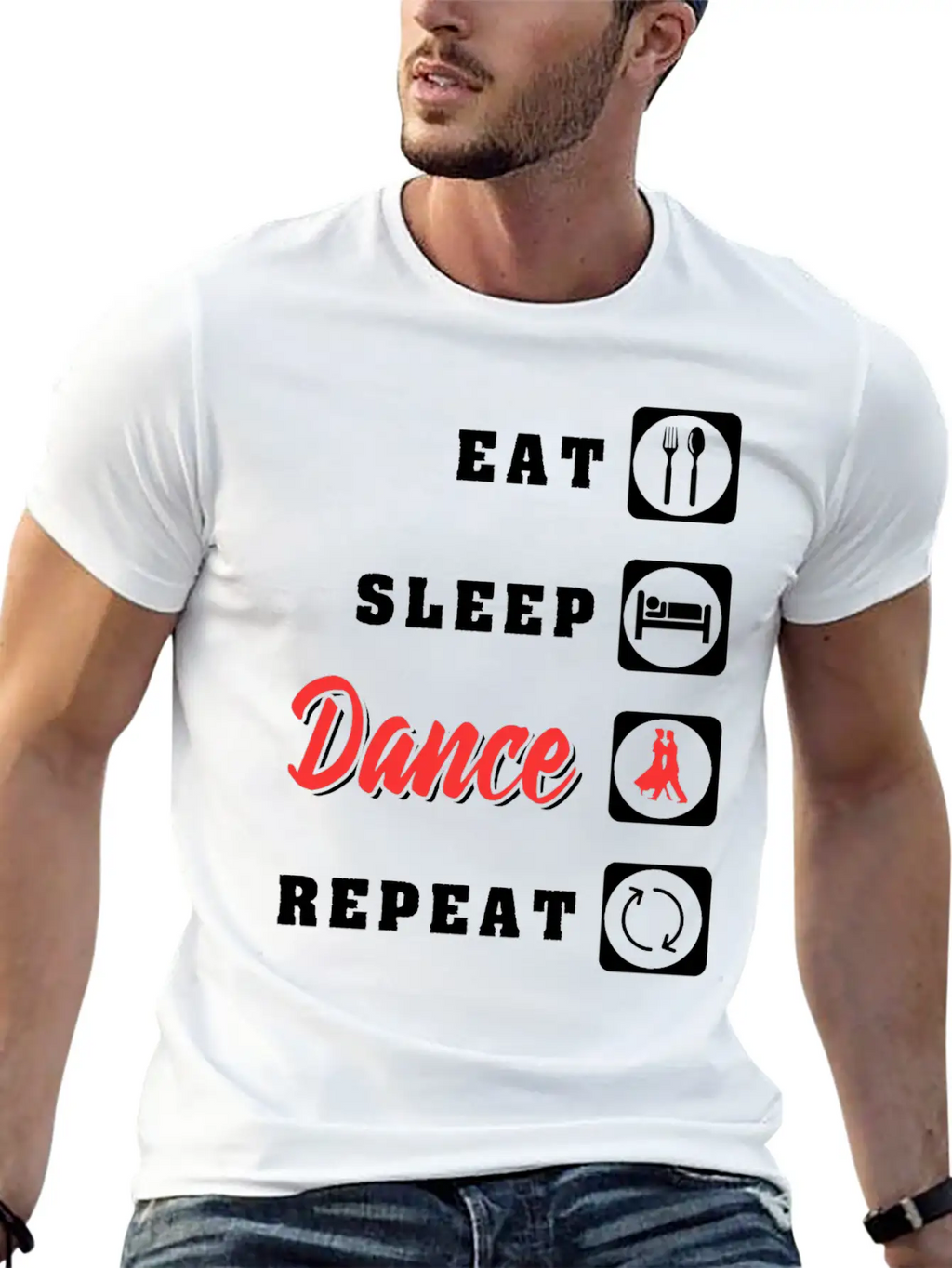 Dance Classic Cotton Tee – Unisex Comfort For Any Season