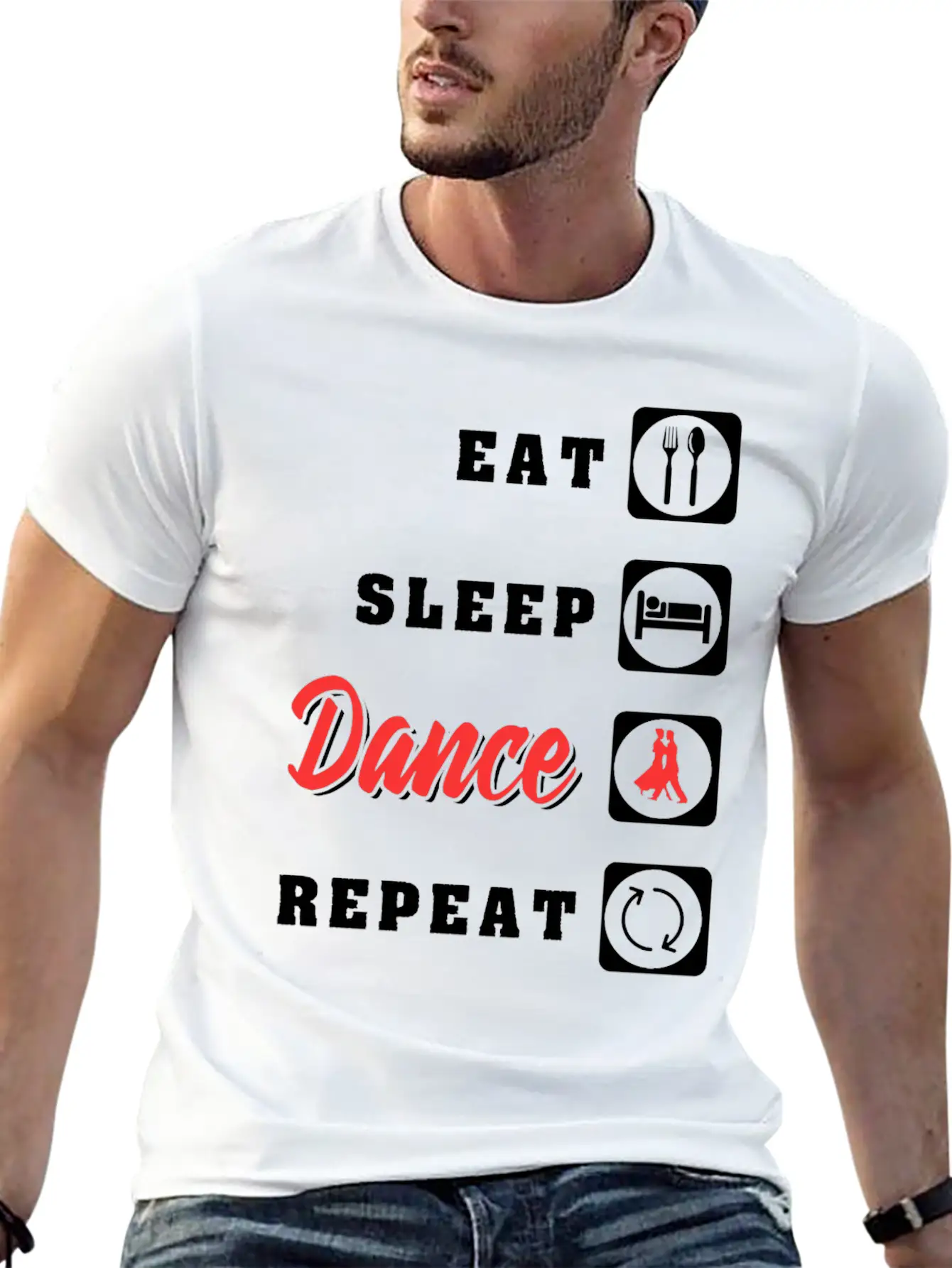 Dance Classic Cotton Tee – Unisex Comfort For Any Season