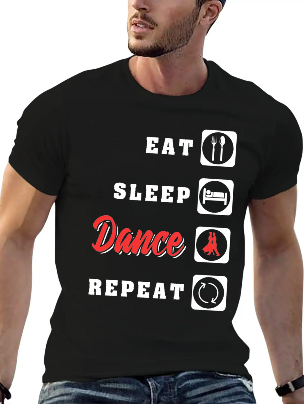 Dance Classic Cotton Tee – Unisex Comfort For Any Season