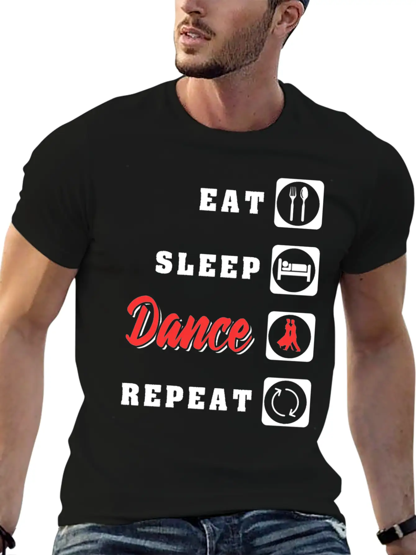 Dance Classic Cotton Tee – Unisex Comfort For Any Season