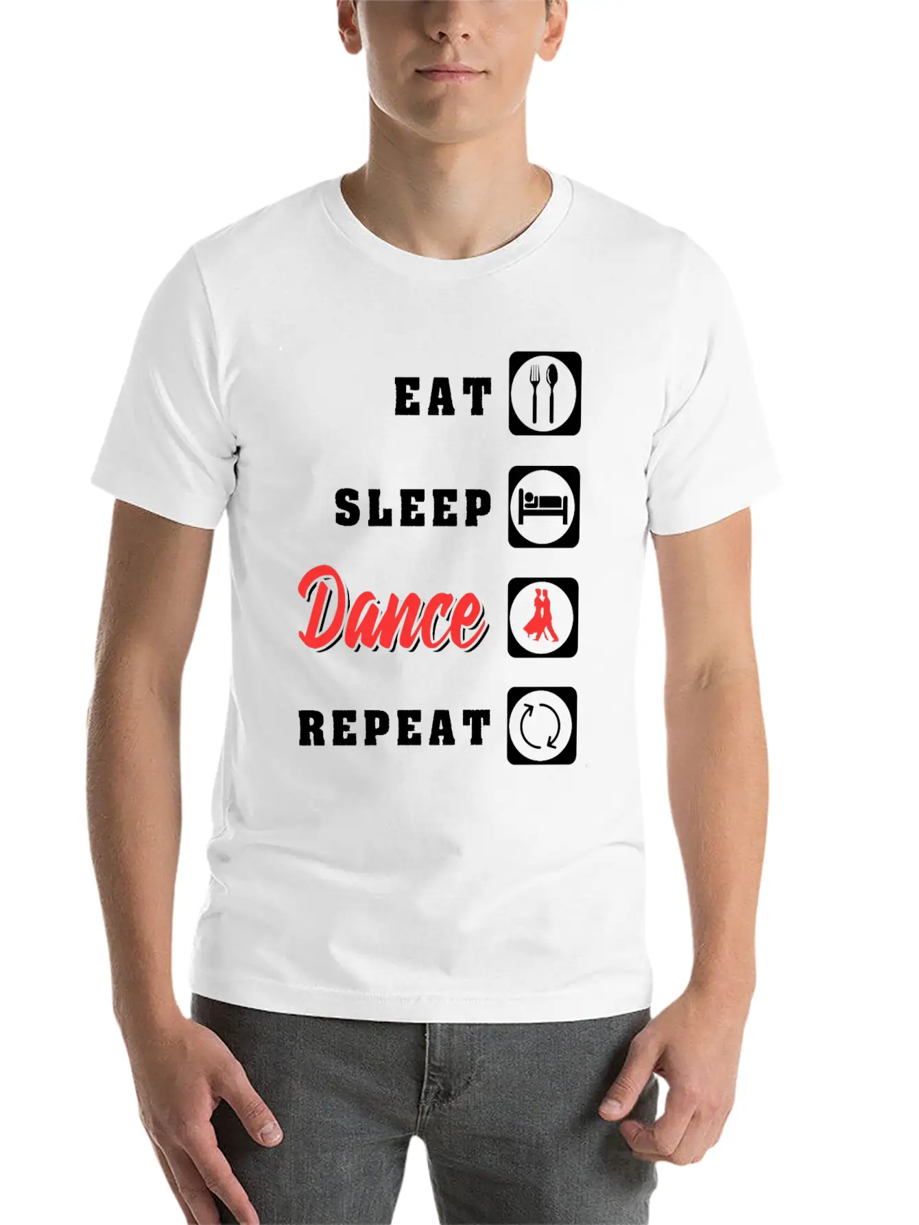 Dance Classic Cotton Tee – Unisex Comfort For Any Season