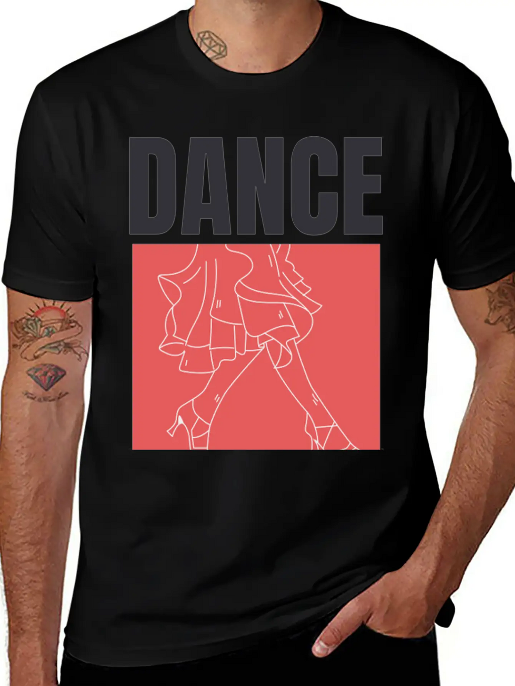Dance Merengue, Latin Music. Timeless Short Sleeve Tee – Comfy And Minimalist Design