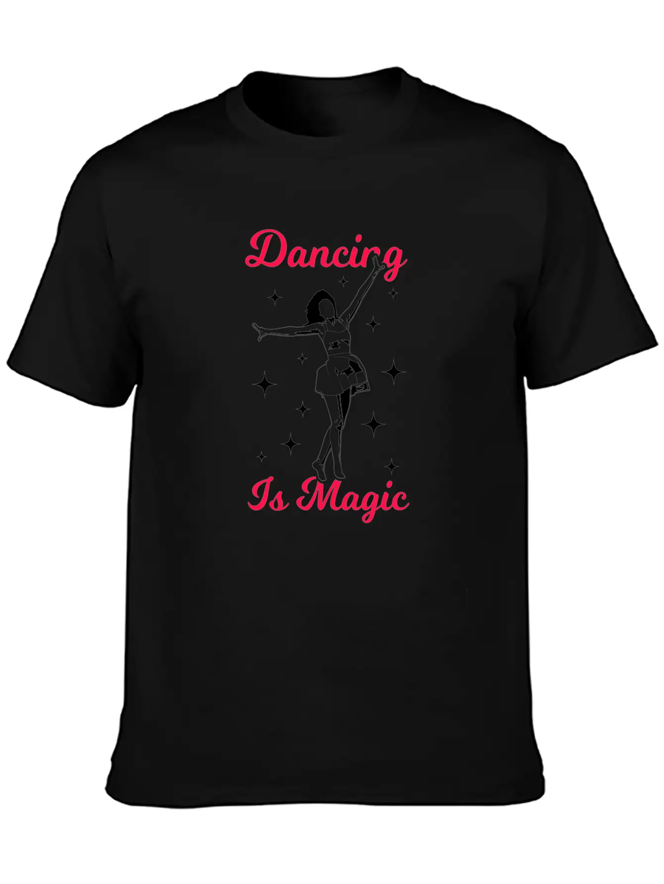 Dance Quote Breathable Graphic T-Shirt – Perfect For Casual Days