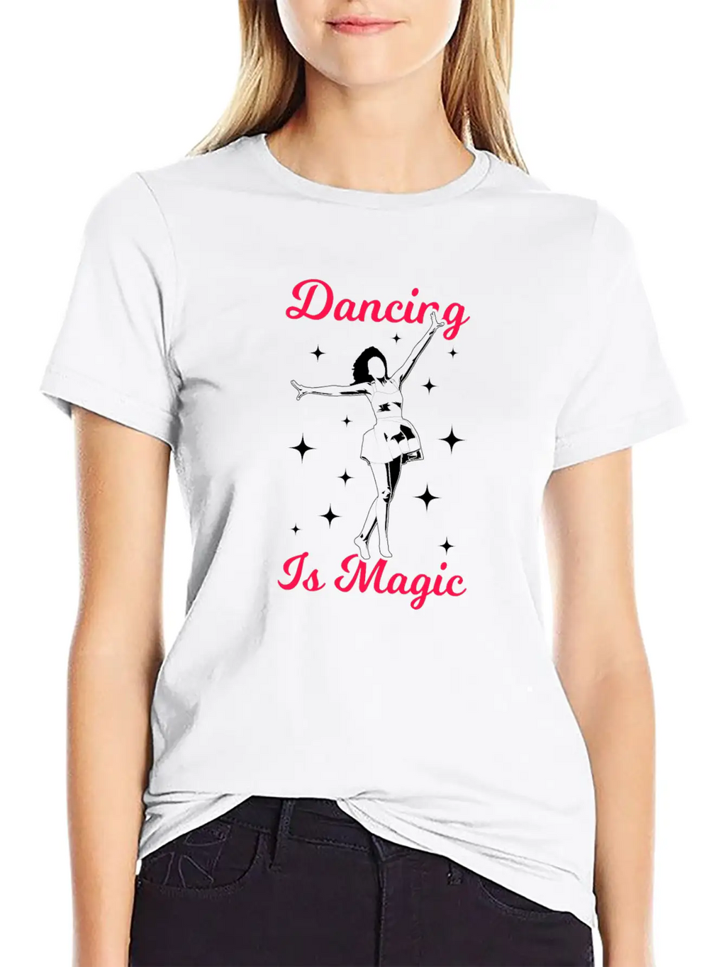 Dance Quote Breathable Graphic T-Shirt – Perfect For Casual Days