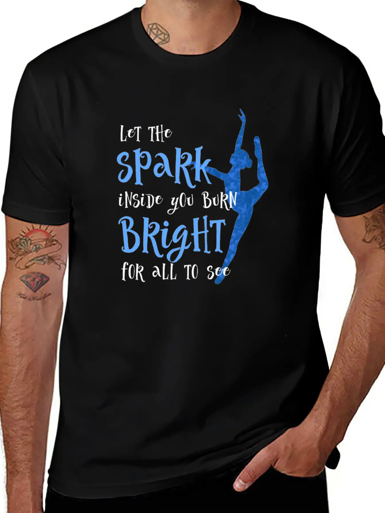 Dance Student Let The Spark For Dark Classic Cotton Tee – Unisex Comfort For Any Season